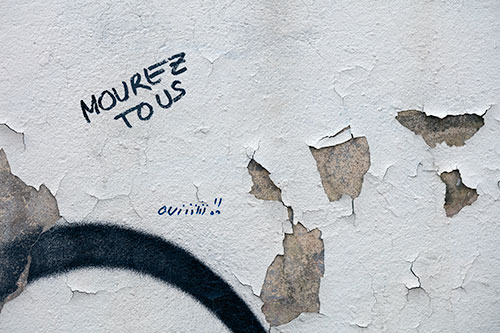 graph'mur, Mourez tous - © Norbert Pousseur