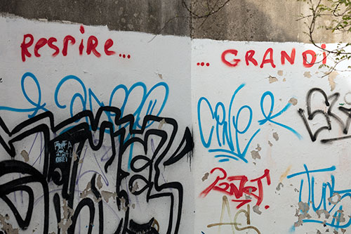 graph'mur, Grandit - © Norbert Pousseur