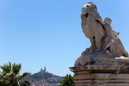 Le lion de Marseille - © Norbert Pousseur