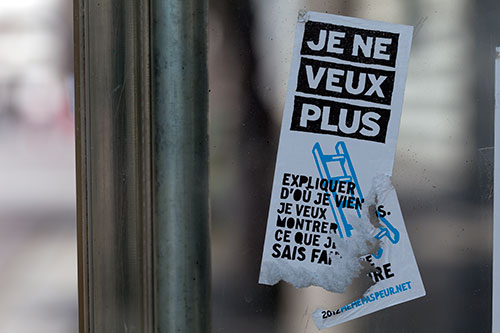 Je ne veux plus expliquer d'où je viens - © Norbert Pousseur