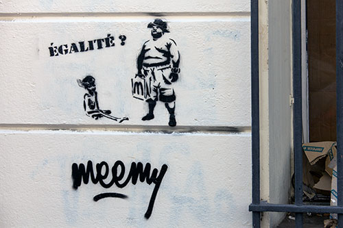 L'égalité de Meemy - © Norbert Pousseur