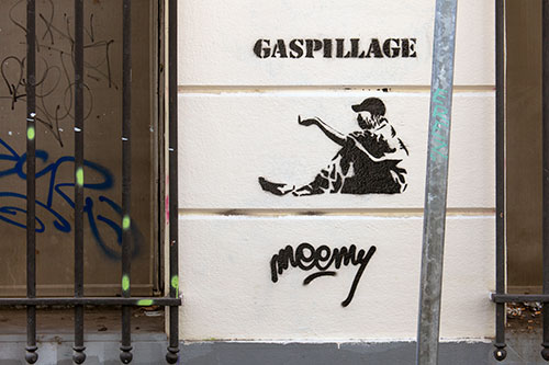 Le gaspillage de Meemy - © Norbert Pousseur