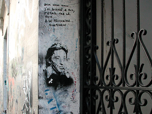 Souvenir portrait de Serge Gainsbourg -  © Norbert Pousseur