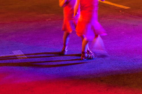 Girls' dance step in the Bastille Day dance 2012 - © Norbert Pousseur