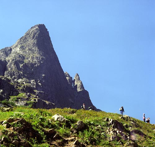 Aiguille du Van - Sentier d'Emosson - © Norbert Pousseur