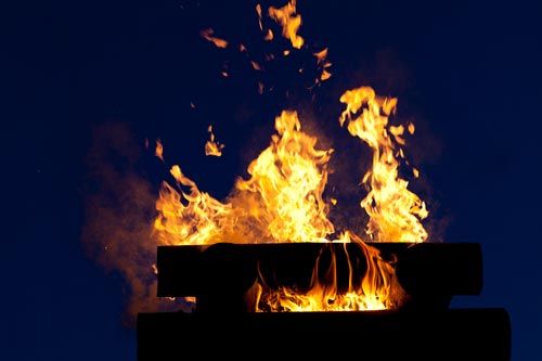 Feu de la St Jean - © Norbert Pousseur