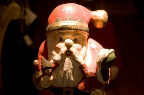 Cabeza de Papá Noel - © Norbert Pousseur