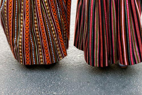 Robes traditionelles - © Norbert Pousseur