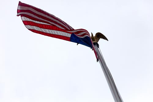 Drapeau américain - © Norbert Pousseur