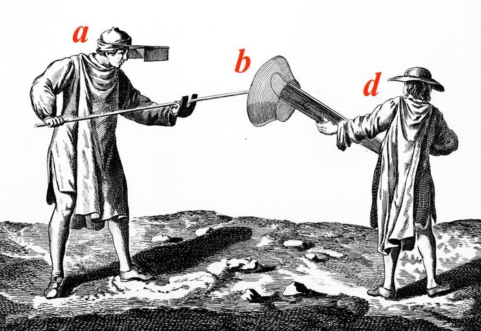 Ouverture de la bosse - reproduction et colorisation par  © Norbert Pousseur