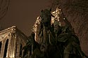 Les tours éclairées de la cathédrale  - © Norbert Pousseur