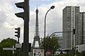 Feux rouges et Tour Eiffel - © Norbert Pousseur