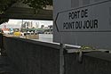 Panneau du port du "Point du jour" - © Norbert Pousseur
