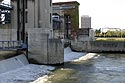 Les portes du barrage de Suresnes - © Norbert Pousseur