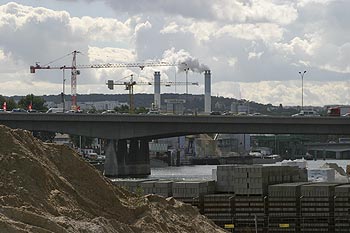 Pont du périphérique ouest - ponts sur Seine - © Norbert Pousseur