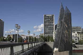 La chaussée du pont de Billancourt - ponts sur Seine - © Norbert Pousseur