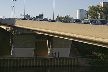 Tablier du pont de Puteaux - ponts sur Seine - © Norbert Pousseur