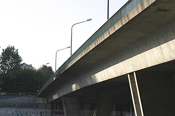 Tablier du pont de Courbevoie - ponts sur Seine - © Norbert Pousseur