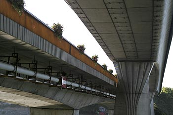 Pont de Clichy et du métro - ponts sur Seine - © Norbert Pousseur