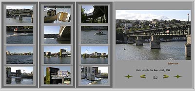 île de Puteaux et barrage de Suresnes - © Norbert Pousseur