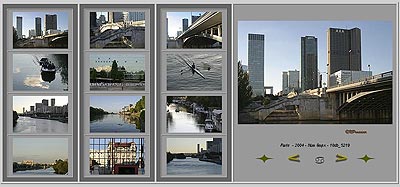 île de Puteaux et barrage de Suresnes - © Norbert Pousseur