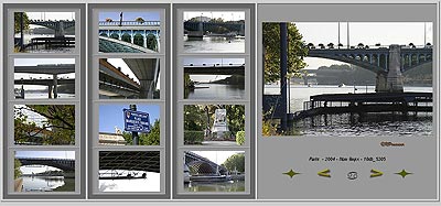 île de Puteaux et barrage de Suresnes - © Norbert Pousseur