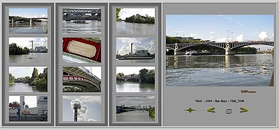 île de Puteaux et barrage de Suresnes - © Norbert Pousseur