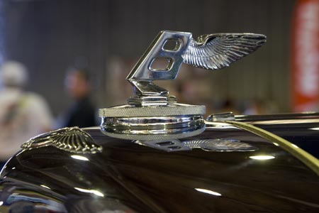 Bouchon Bentley - voiture ancienne - © Norbert Pousseur