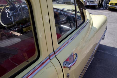 Habitacle de  Chrysler  Windsor - voiture ancienne - © Norbert Pousseur