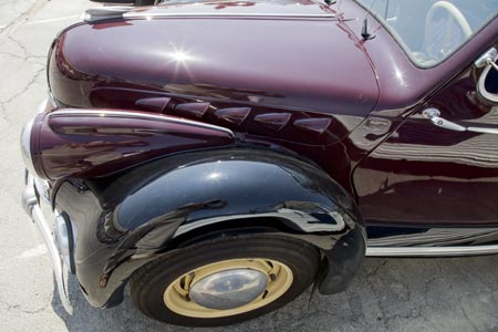 Profil de Panhard - voiture ancienne - © Norbert Pousseur