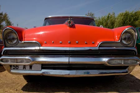 Avant de Lincoln - voiture ancienne - © Norbert Pousseur