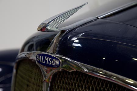Emblème et sigle de Salmson - voiture ancienne - © Norbert Pousseur