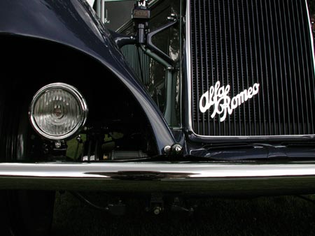 Sigle de Castagna Alfa Romeo - voiture ancienne - © Norbert Pousseur