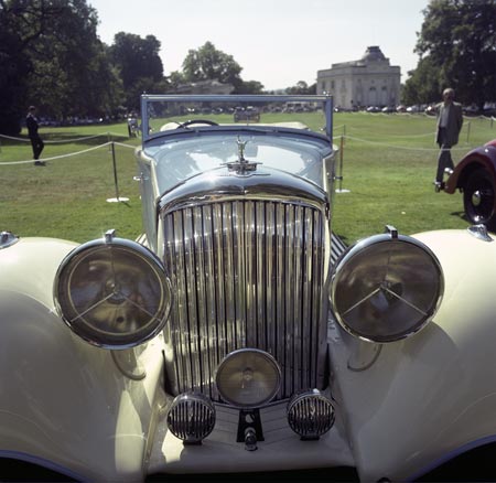 Bentley décapotable - voiture ancienne - © Norbert Pousseur