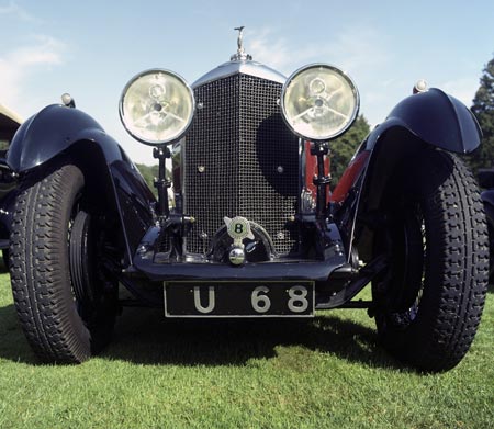 Bentley 2 phares - voiture ancienne - © Norbert Pousseur