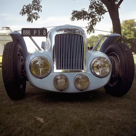 Delage de course - voiture ancienne - © Norbert Pousseur