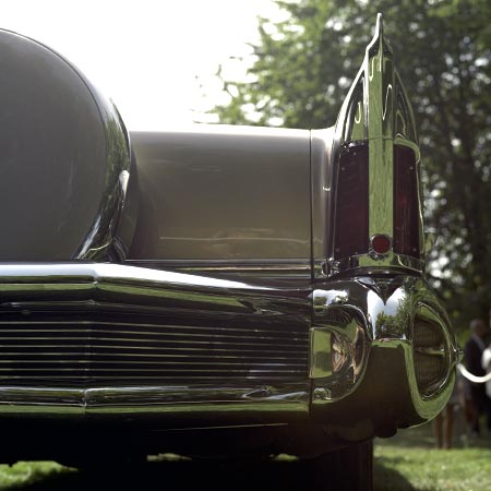 Arrière de Buick Roadmaster - voiture ancienne - © Norbert Pousseur