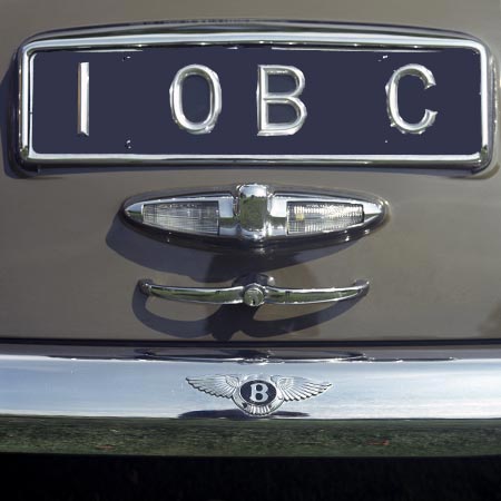 Arrière de Bentley - voiture ancienne - © Norbert Pousseur