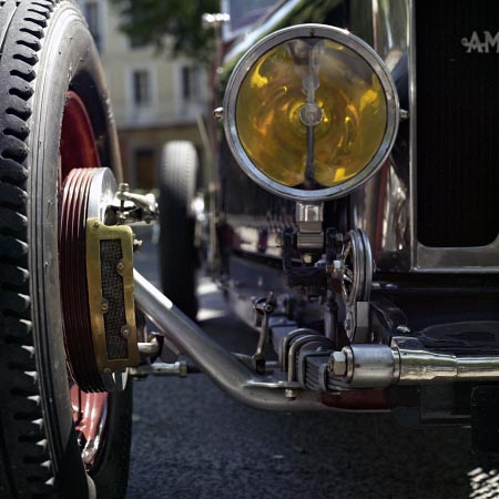 Avant d'une Amilcar - voiture ancienne - © Norbert Pousseur