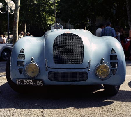 Bugatti des années 50 - voiture ancienne - © Norbert Pousseur