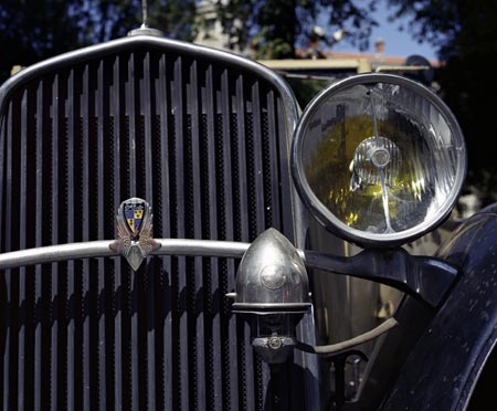 Avant de De Soto - voiture ancienne - © Norbert Pousseur