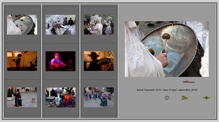 Soirée de veille de fête - Carnaval Zurich 2010 - © Norbert Pousseur