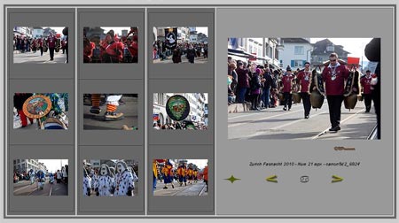 Quelques groupes - Carnaval Zurich 2010 - © Norbert Pousseur