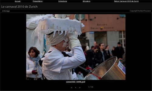 Diaporama du carnaval - Zurich 2010 - © Norbert Pousseur