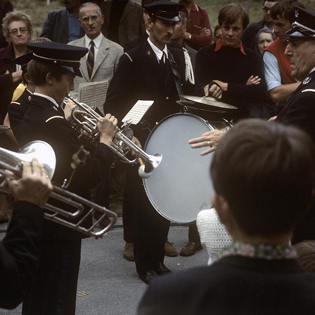 Tambour et trompettes -  © Norbert Pousseur