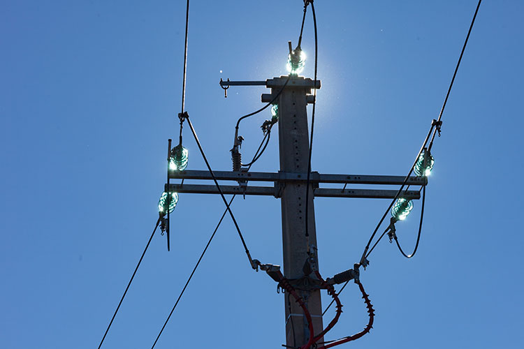 Illumination de catenaires
 -  © Norbert Pousseur