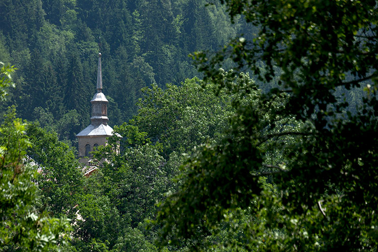 Clocher des Contamines-Montjoie - © Norbert pousseur Clocher des Contamines-Montjoie - © Norbert pousseur