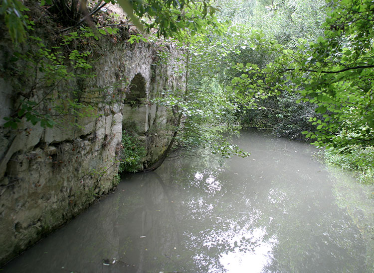 Ruines du moulin pendant de Douve ou Douvres -  © Norbert Pousseur