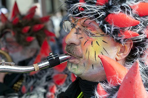 Musicien de défilé de Carnaval  -  © Norbert Pousseur